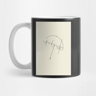 Umbrella #Typo Mug